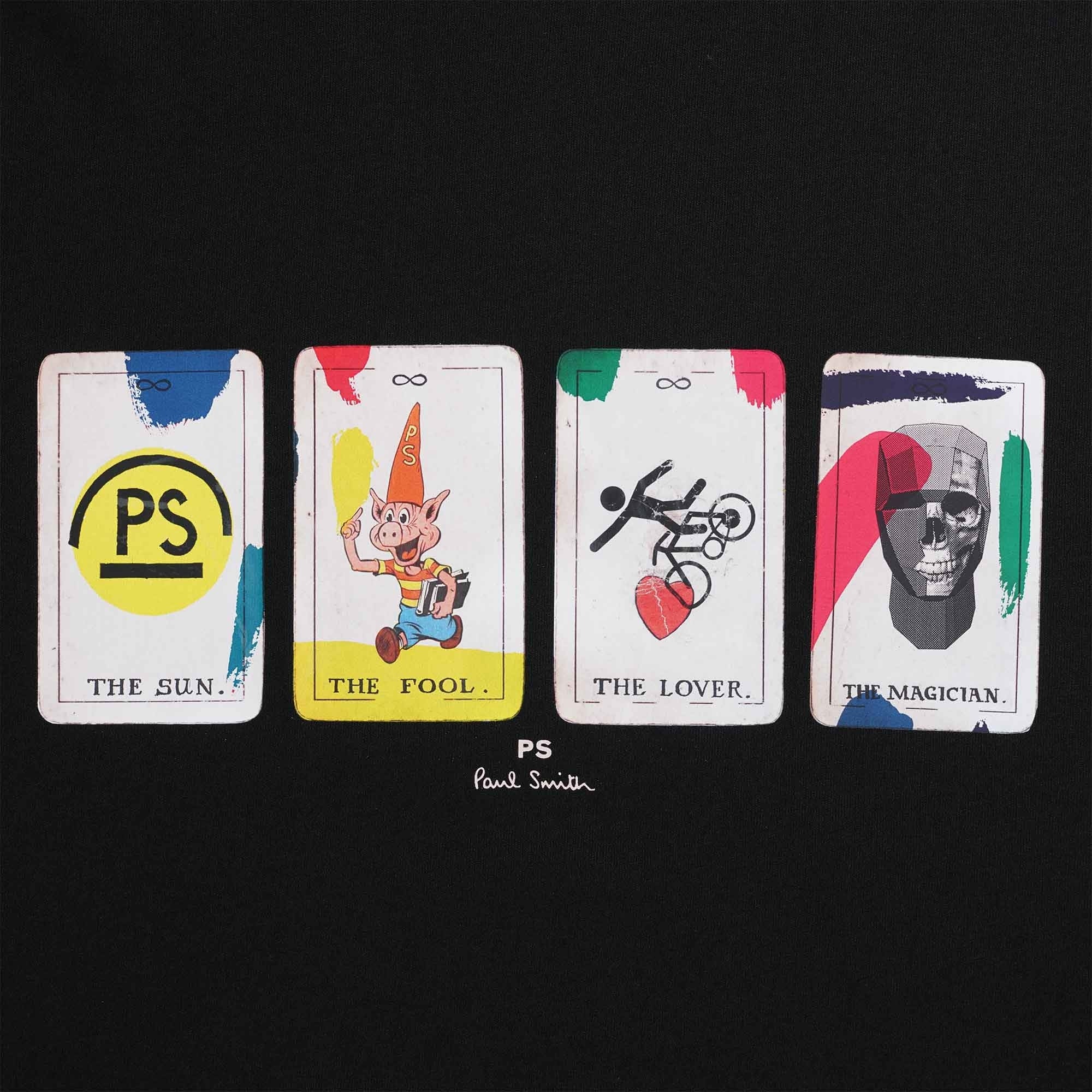 Paul Smith Tarot Cards T-Shirt - Black