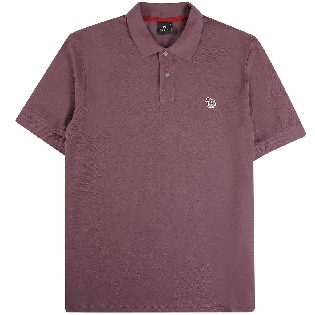 Paul Smith Cotton-Piqu  Zebra Polo Shirt - Light Purple