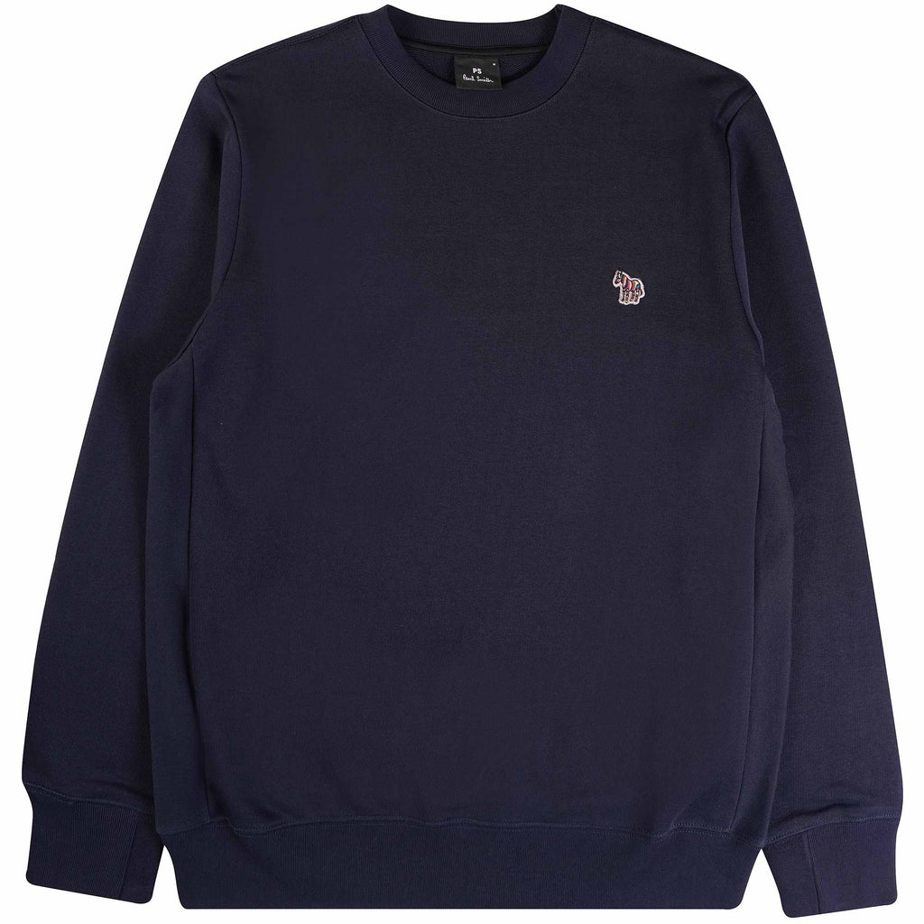 Paul Smith Zebra Logo Cotton Sweatshirt - Dark Navy