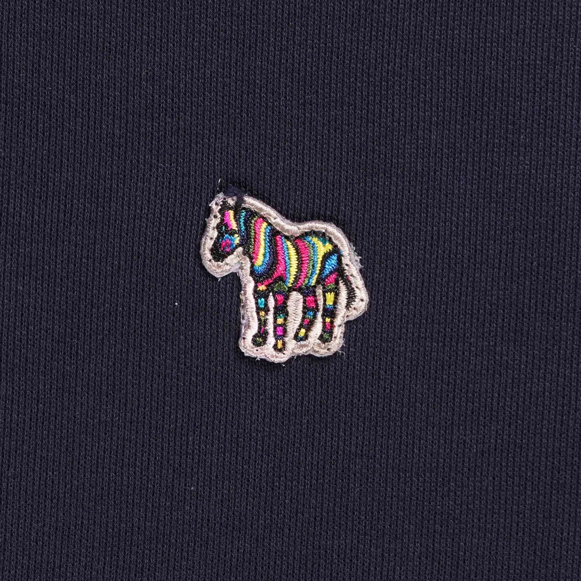 Paul Smith Zebra Logo Cotton Sweatshirt - Dark Navy