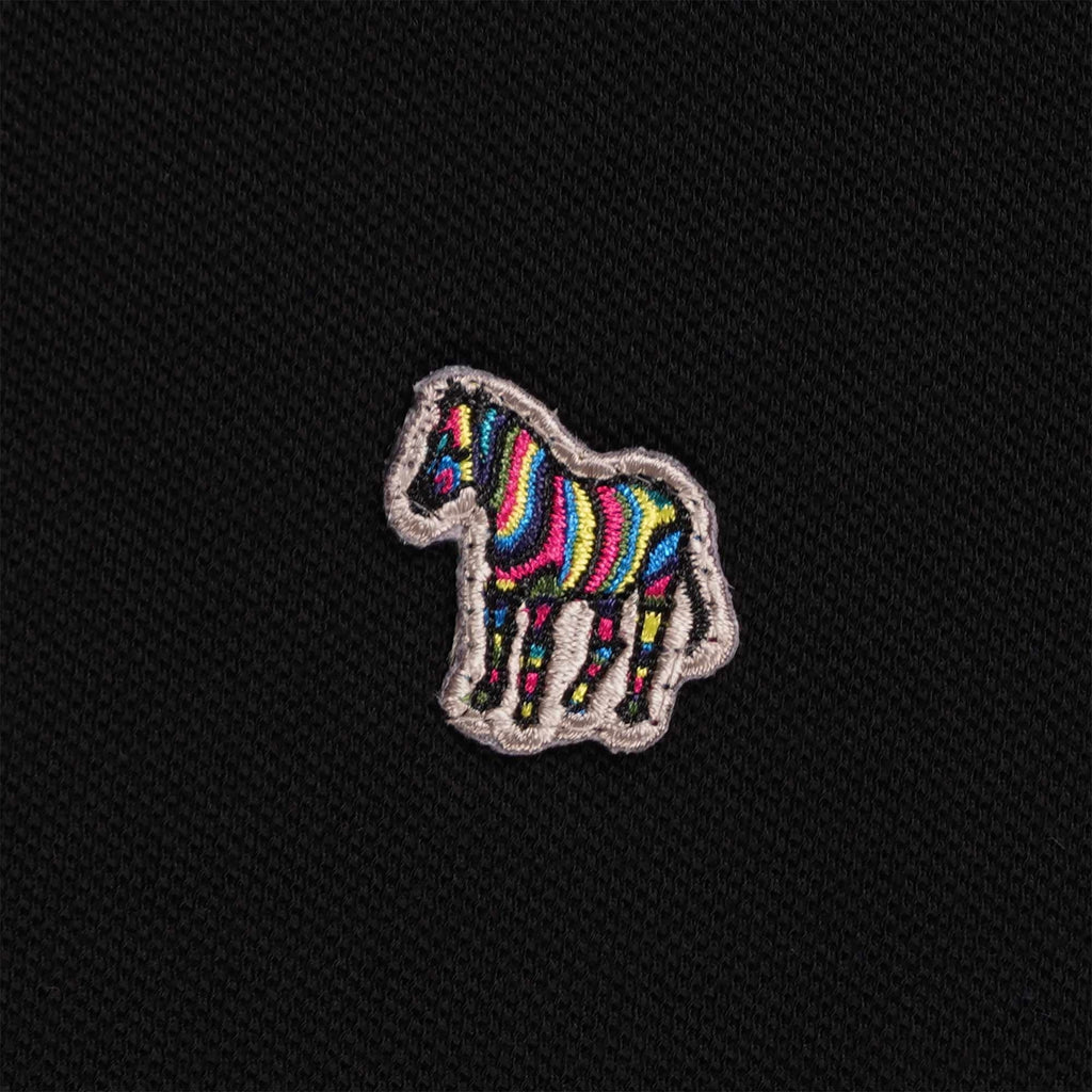 Paul Smith Cotton-Piqu  Zebra Polo Shirt - Black