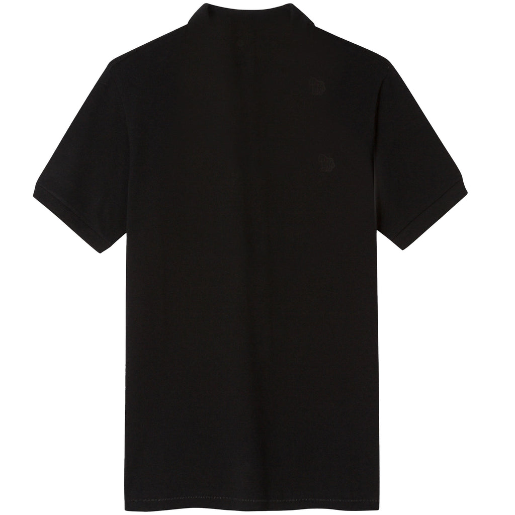 Paul Smith Cotton-Piqu  Zebra Polo Shirt - Black