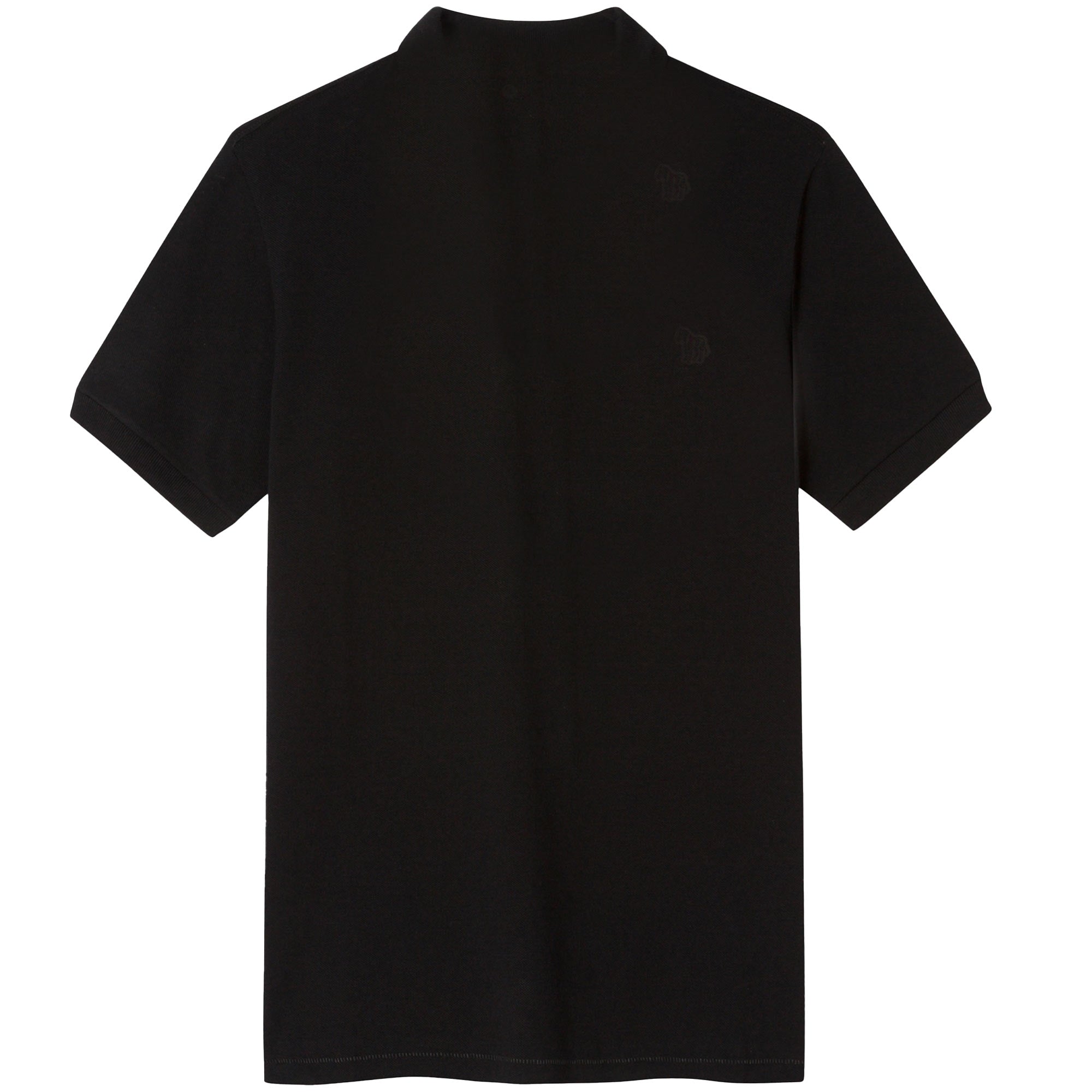 Paul Smith Cotton-Piqu  Zebra Polo Shirt - Black