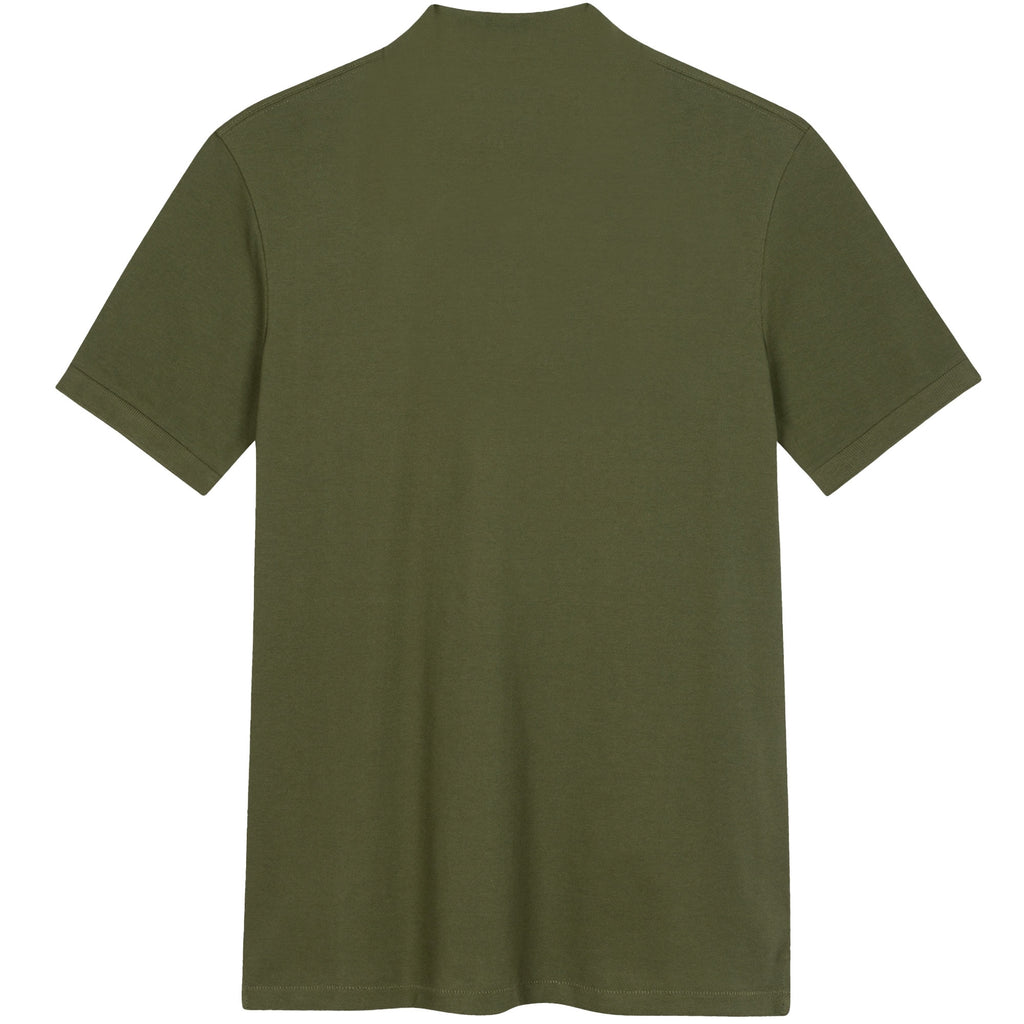 Paul Smith Cotton-Piqu  Zebra Polo Shirt - Military Green