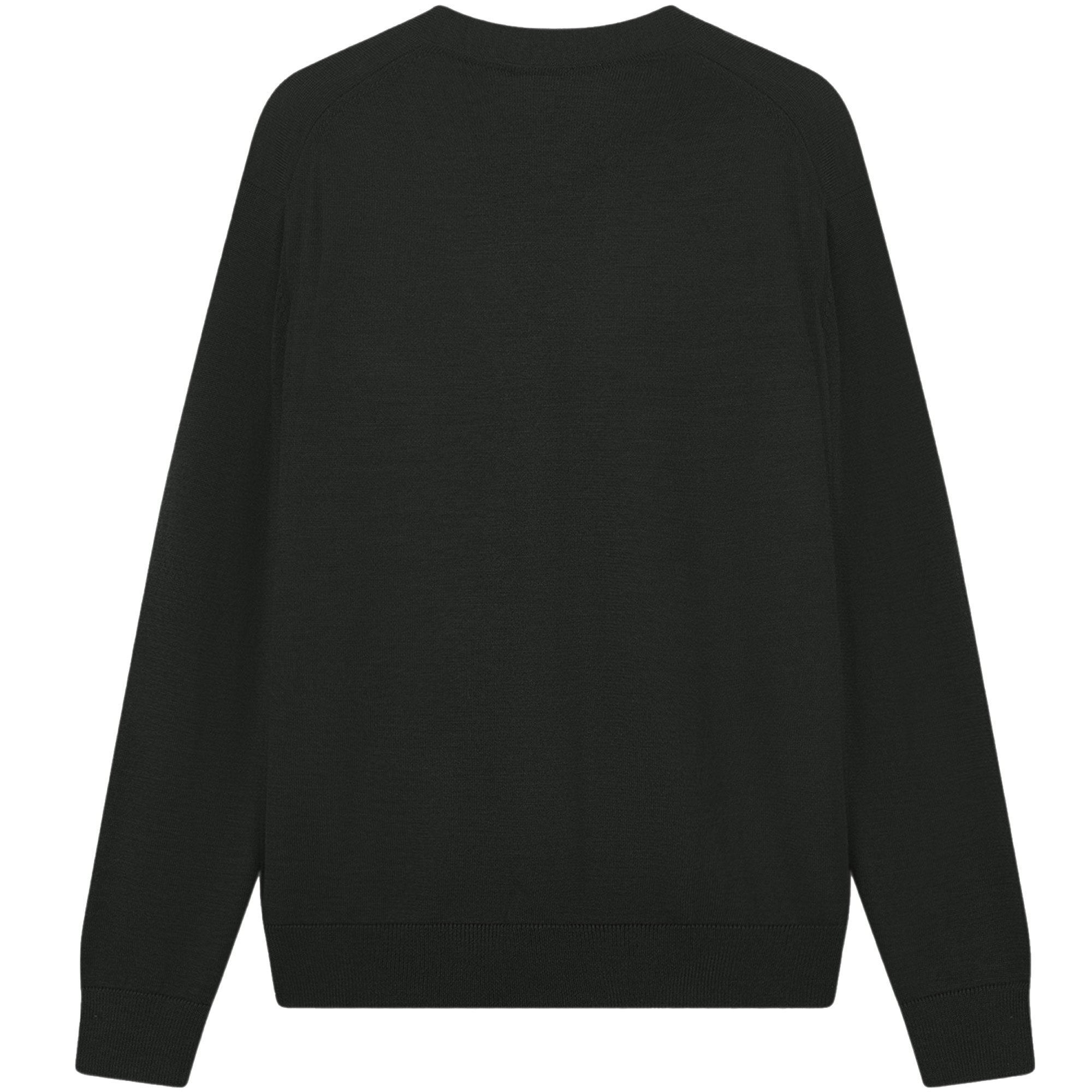 Maison Kitsune Bold Fox Head Patch Cardigan - Black