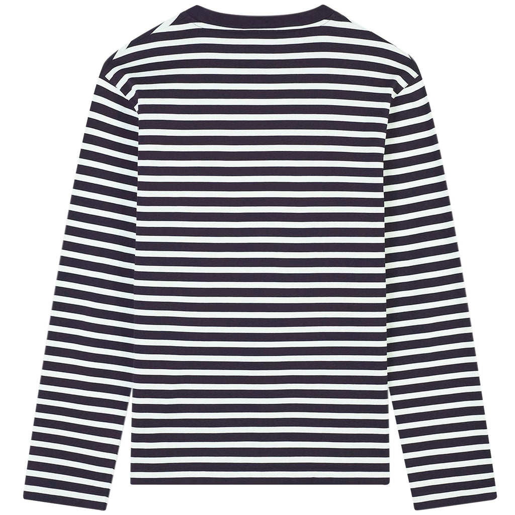 Maison Kitsune Fox Head Patch Marin T-Shirt - Navy