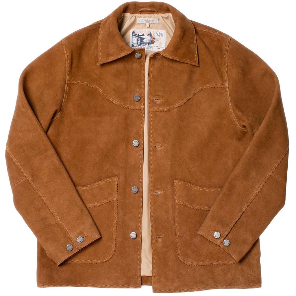 Nudie Jeans Muddy Nubuck Jacket - Camel