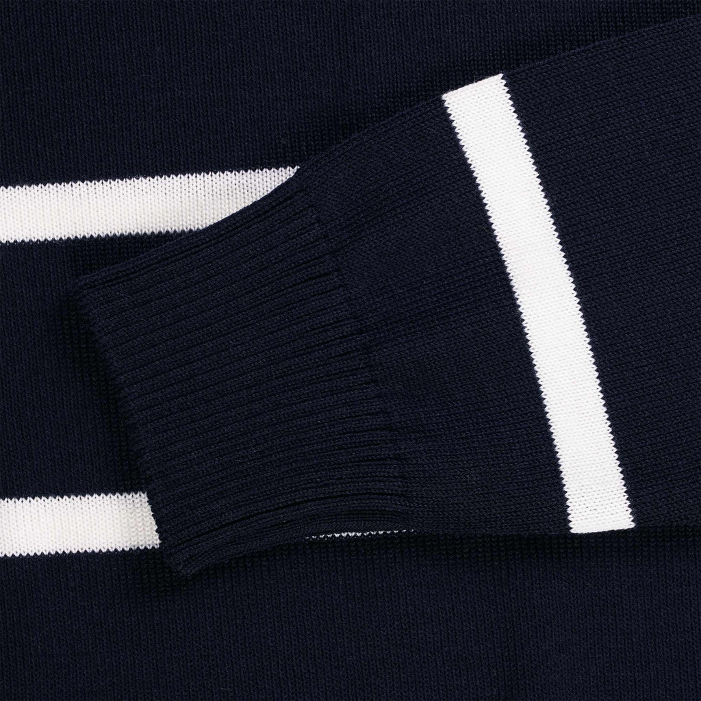 Paul and Shark Bretagne Wool Sweater - Navy