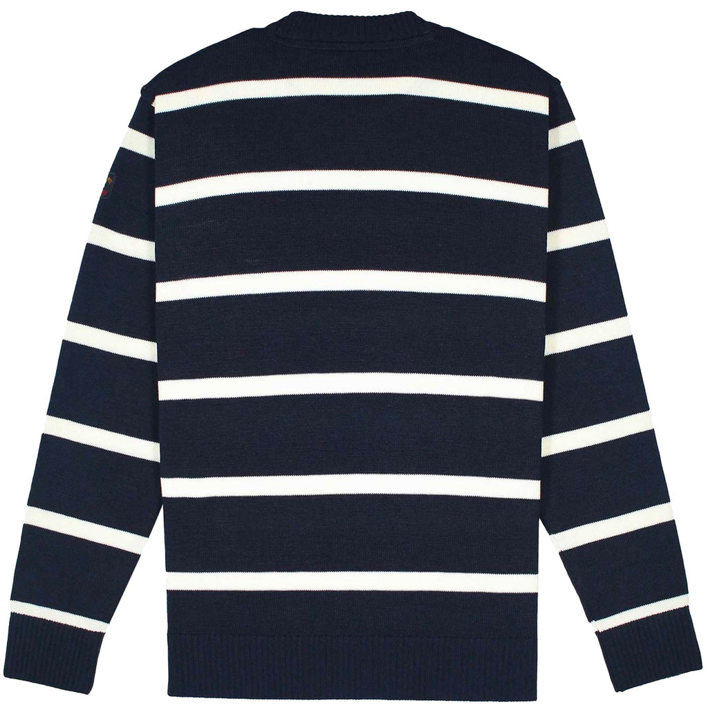 Paul and Shark Bretagne Wool Sweater - Navy