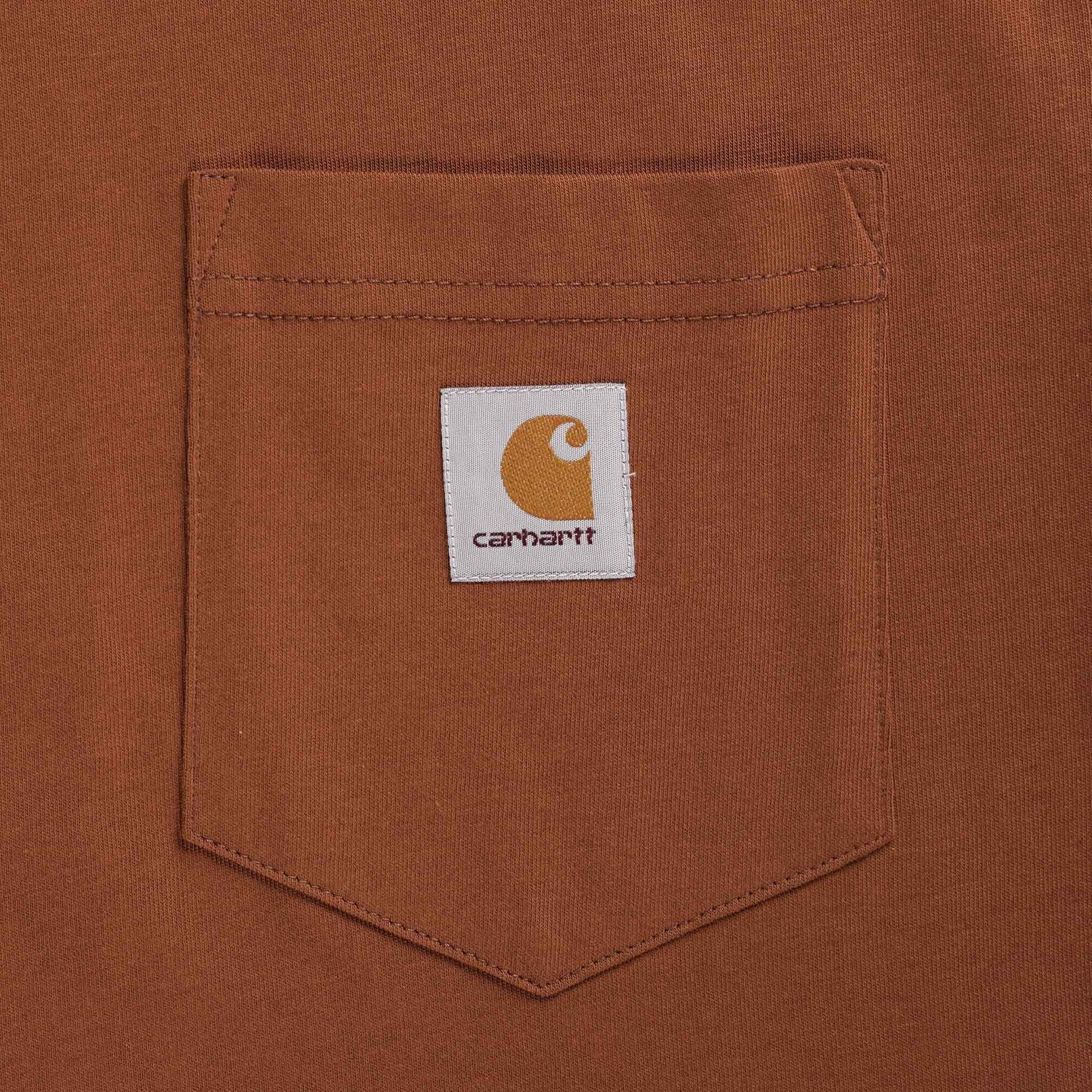 Carhartt WIP Short Sleeve Pocket T-Shirt - Beaver