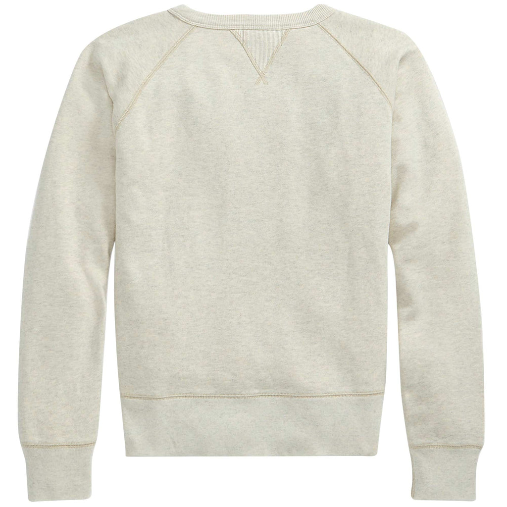 RRL by Ralph Lauren Logo Fleece Pullover - Heather