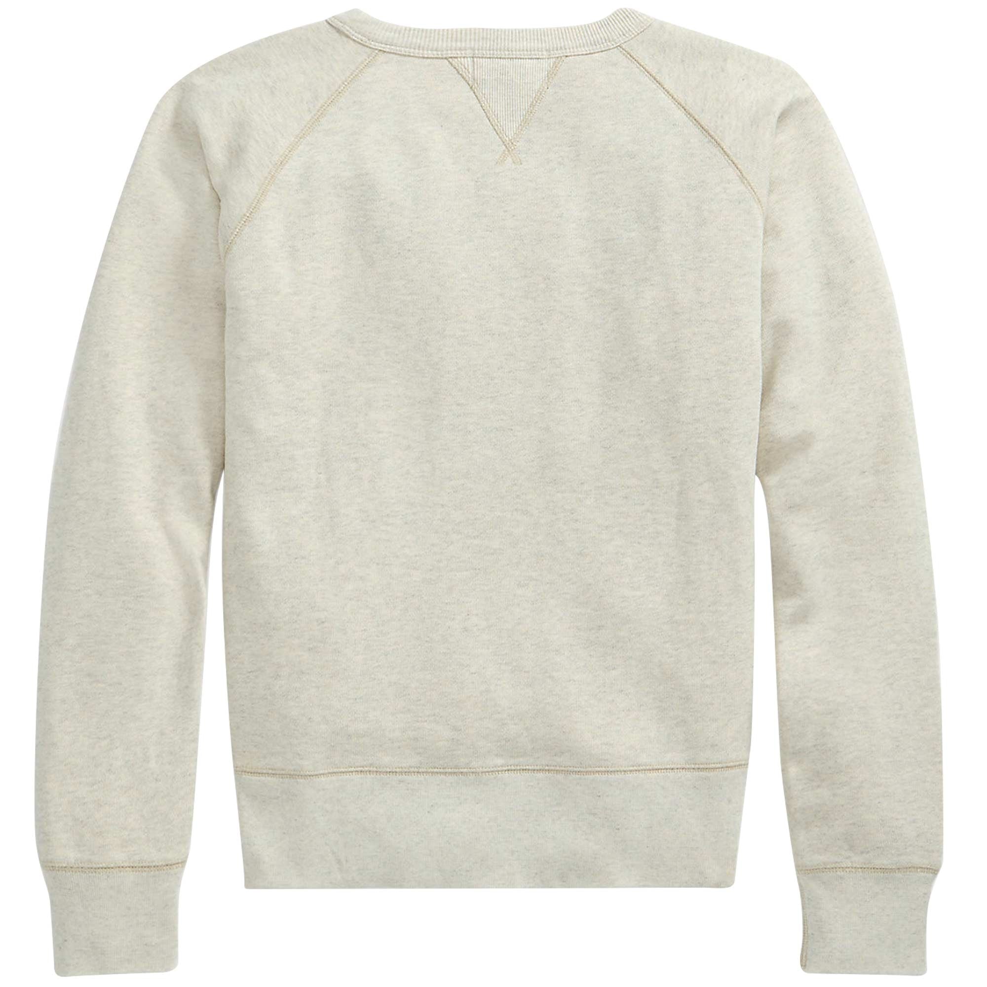RRL by Ralph Lauren Logo Fleece Pullover - Heather