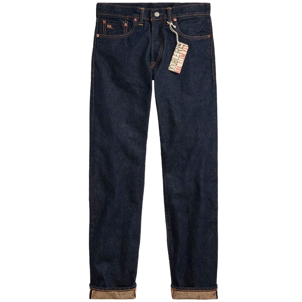 RRL by Ralph Lauren Slim Fit Once-Washed Selvedge Jean - Denim