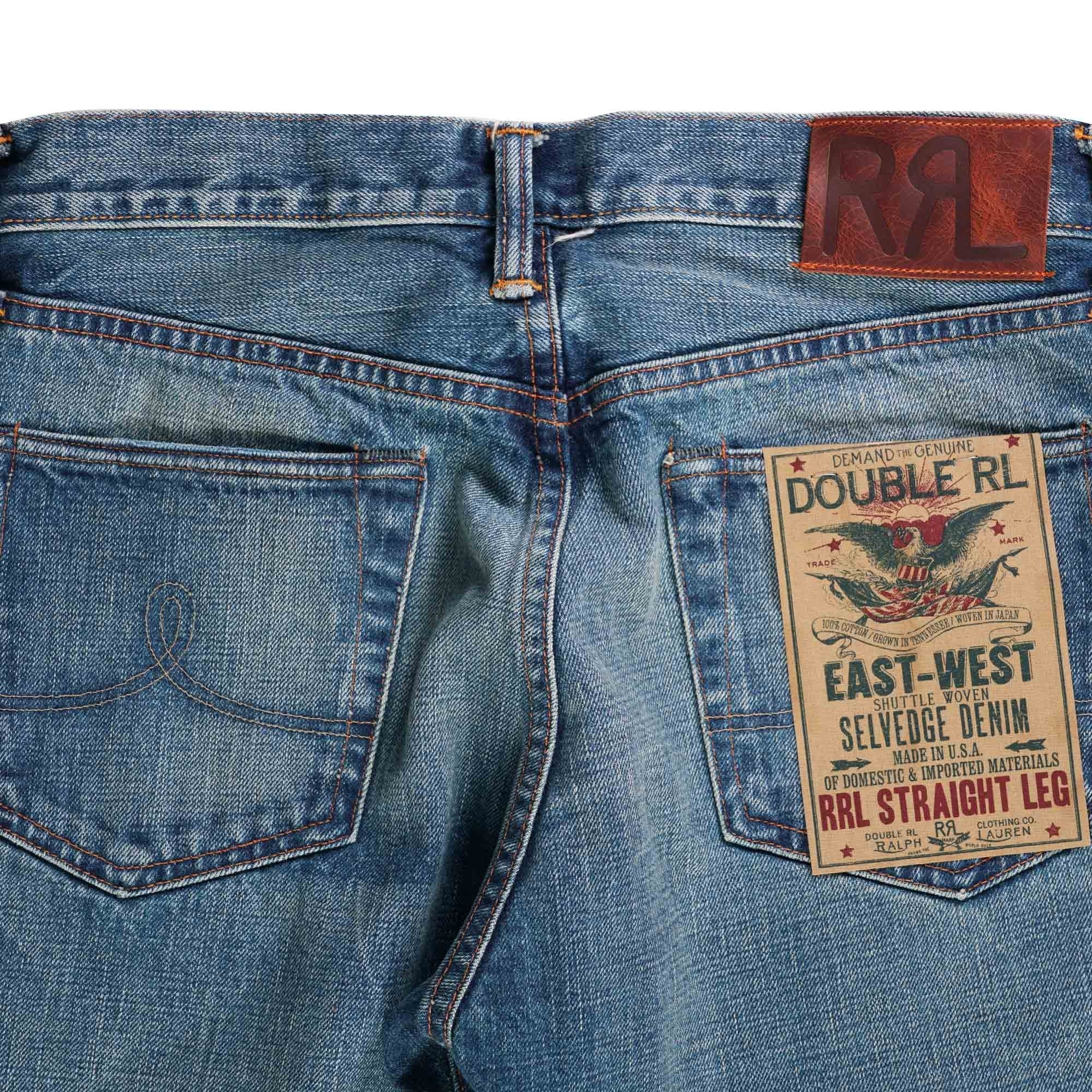 RRL by Ralph Lauren Straight Fit Selvedge Jean - Hillsview