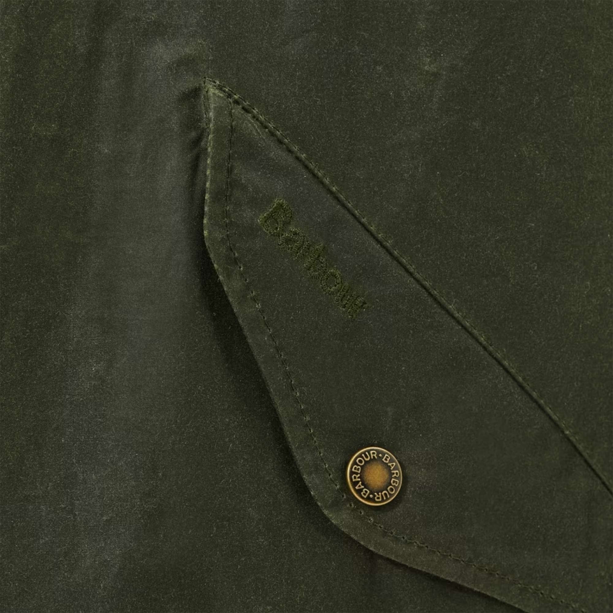 Barbour JBS Wax Flight Jacket - Olive
