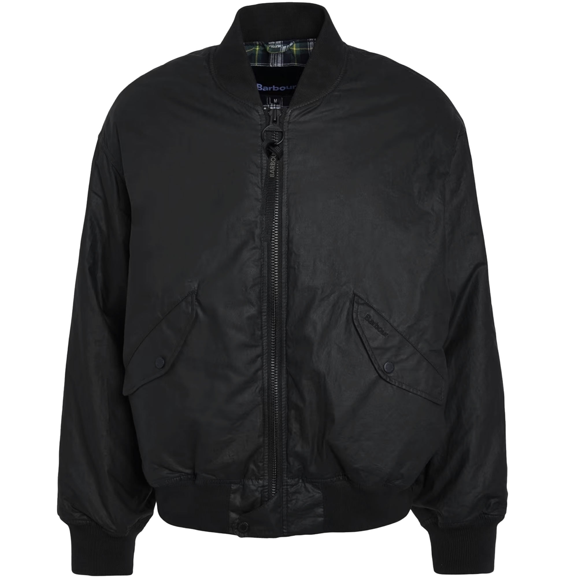 Barbour JBS Wax Flight Jacket - Black