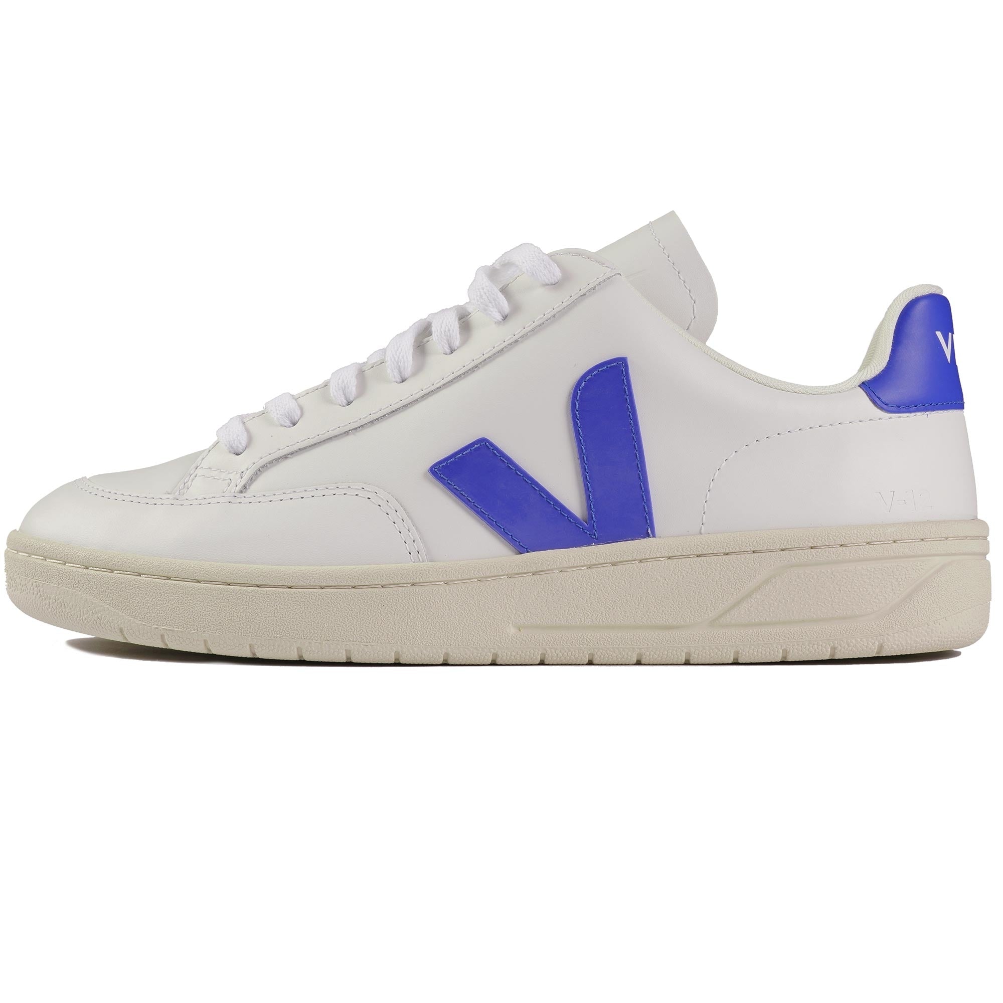 Veja V-12 Leather - White & Paros