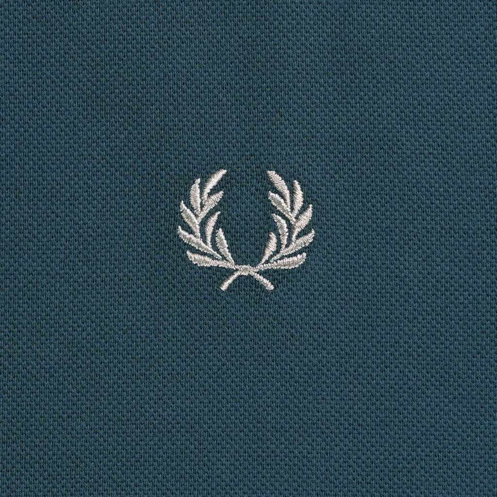 Fred Perry M3600 Twin Tipped Polo Shirt - Petrol Blue