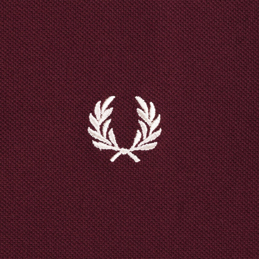 Fred Perry M3600 Twin Tipped Polo Shirt - Oxblood