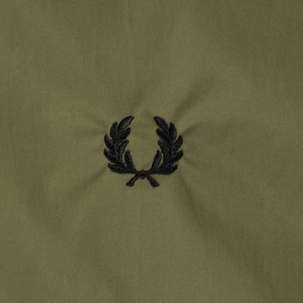 Fred Perry Patch Pocket Zip Through Jacket - Green