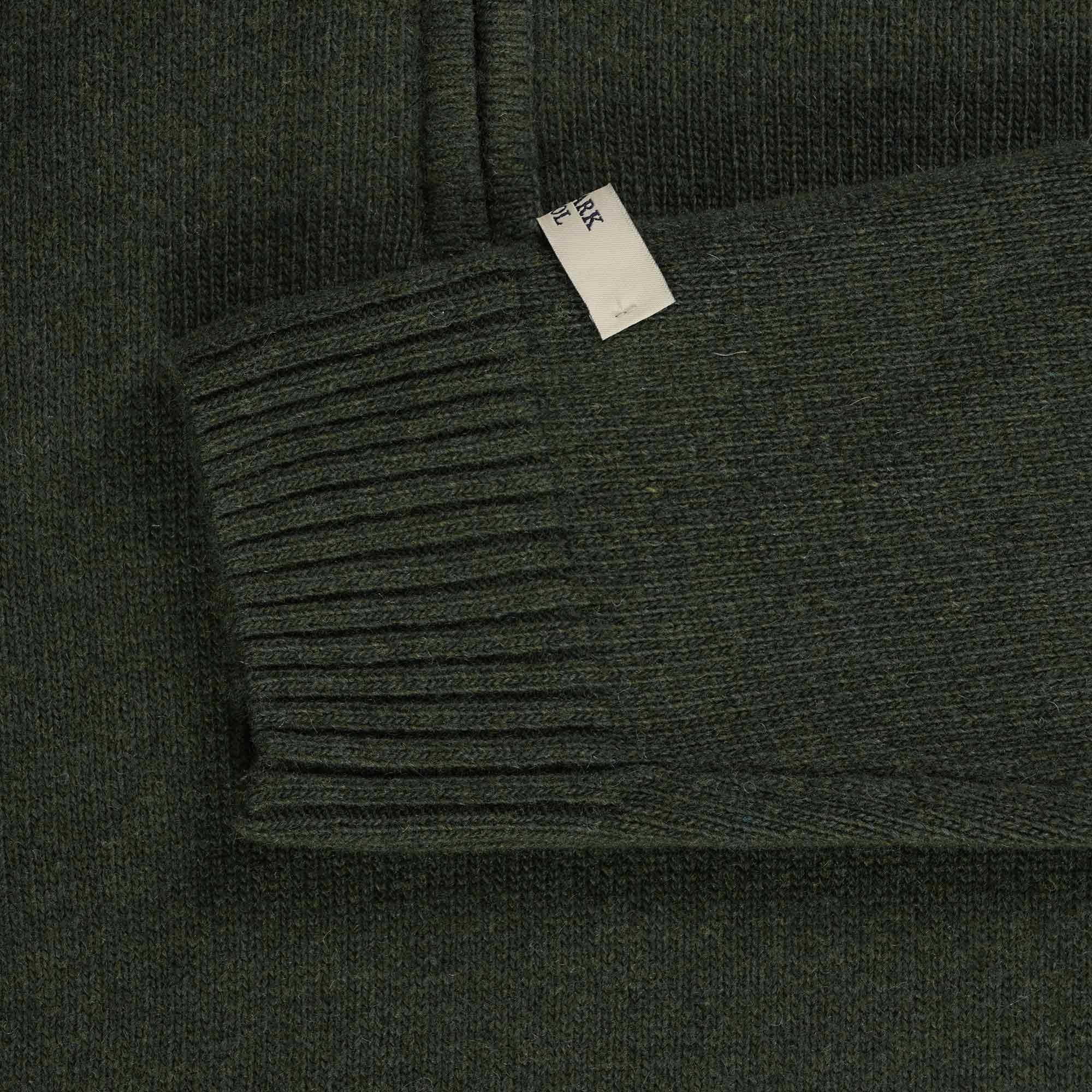 Paul and Shark Half Zip Jumper - Khaki