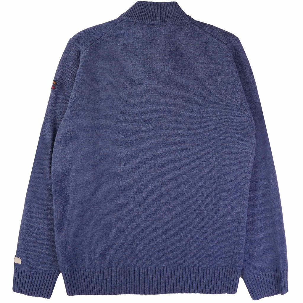 Paul and Shark Half Zip Jumper - Blue
