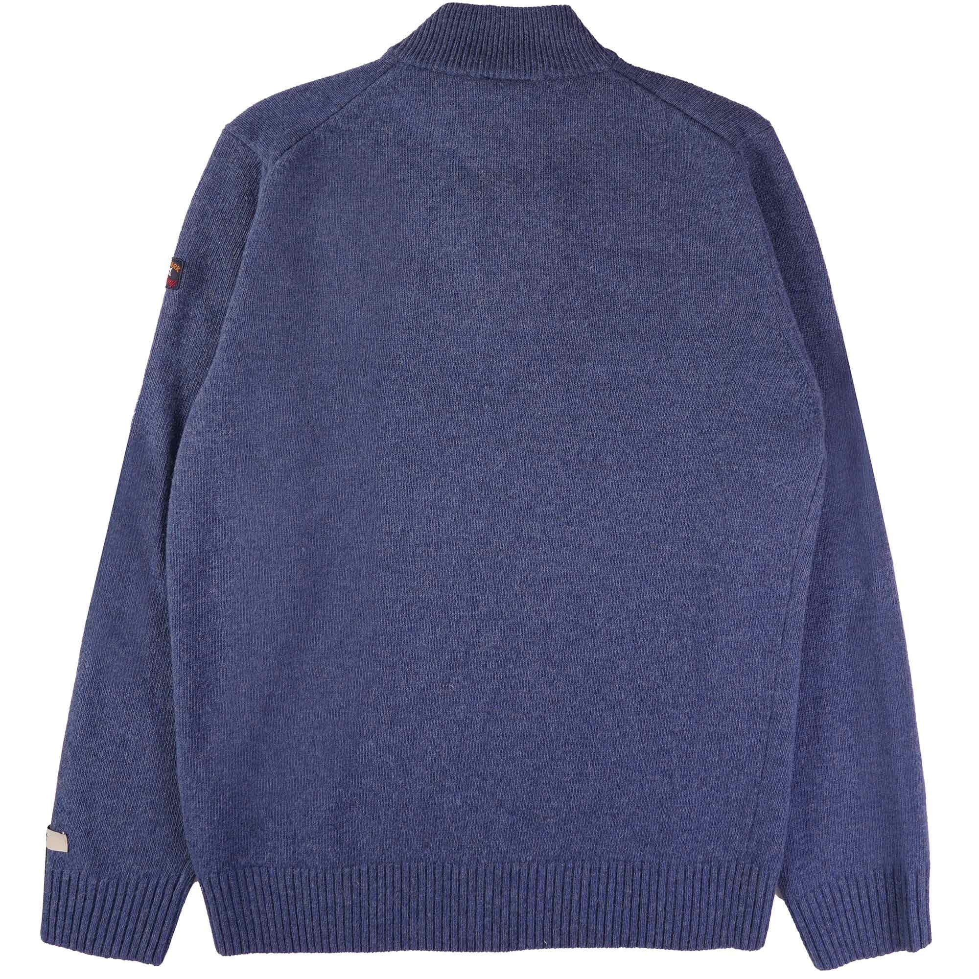 Paul and Shark Half Zip Jumper - Blue