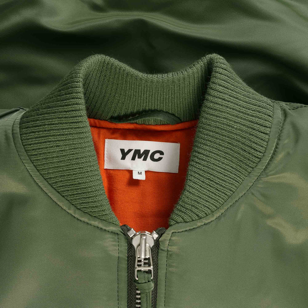 YMC Bros Bomber Jacket - Olive