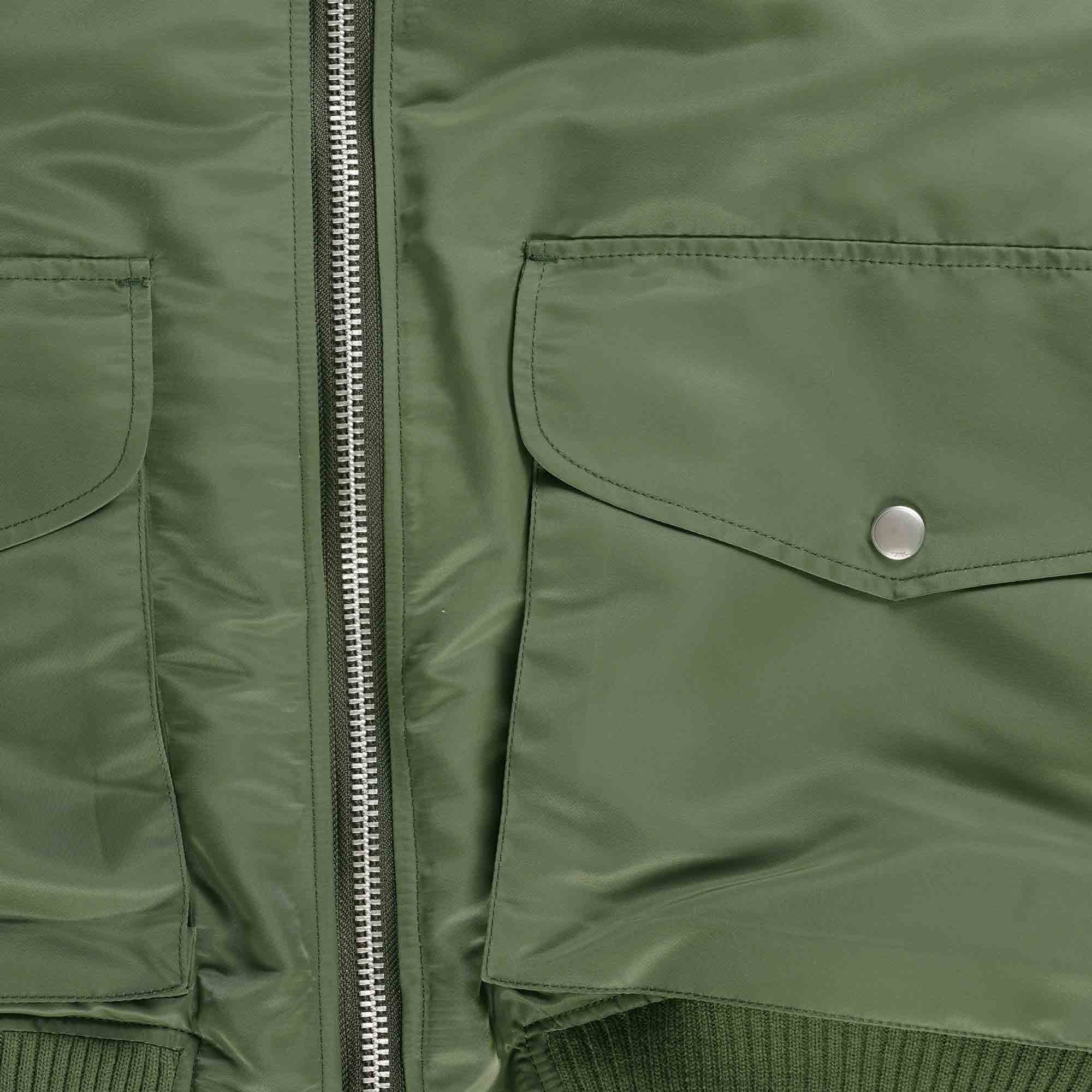 YMC Bros Bomber Jacket - Olive