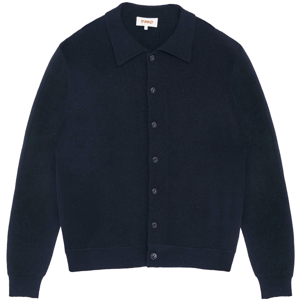 YMC Rat Pack Cardigan - Navy