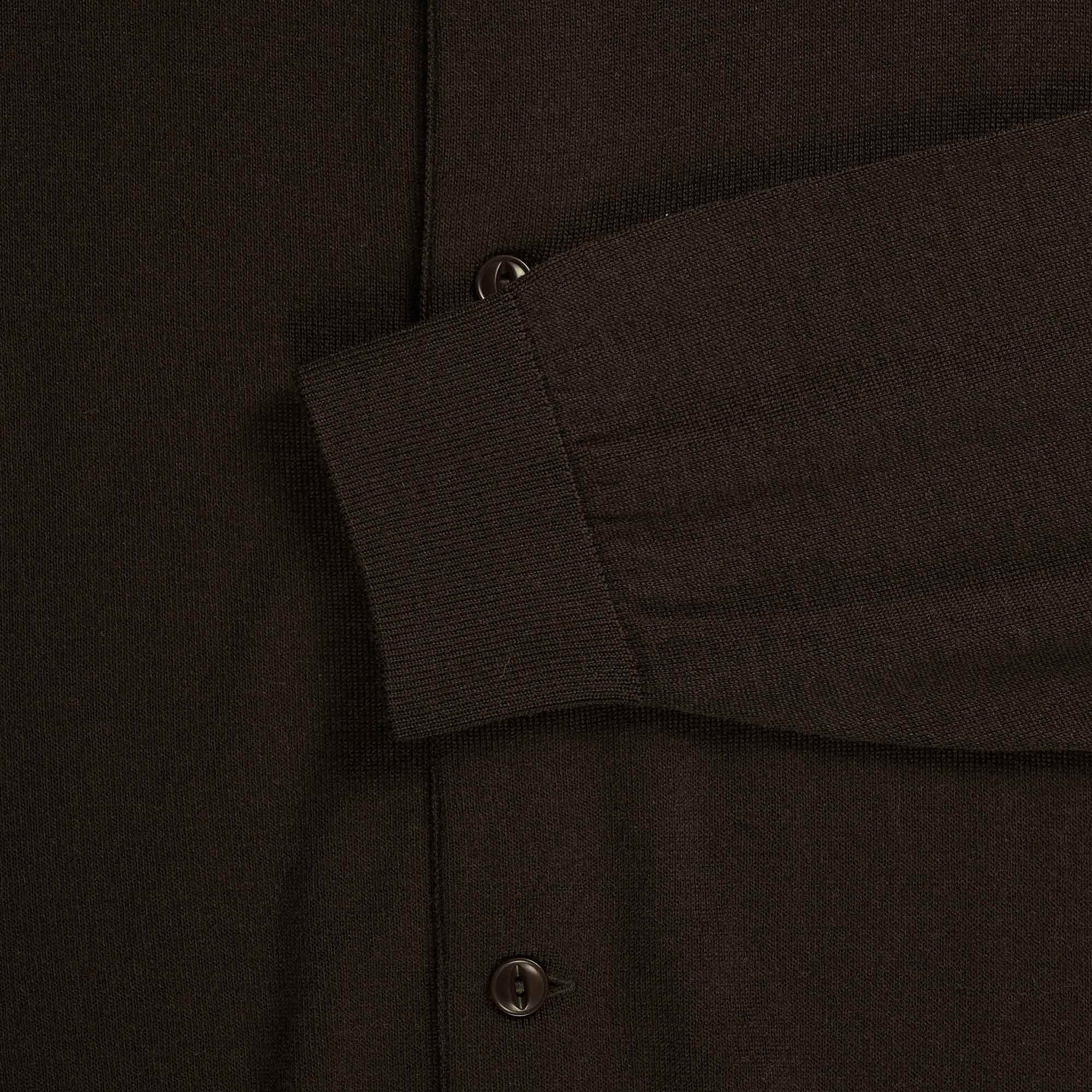 YMC Rat Pack Cardigan - Brown