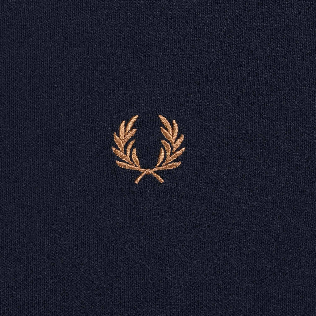 Fred Perry Classic Crew Neck Jumper - Navy