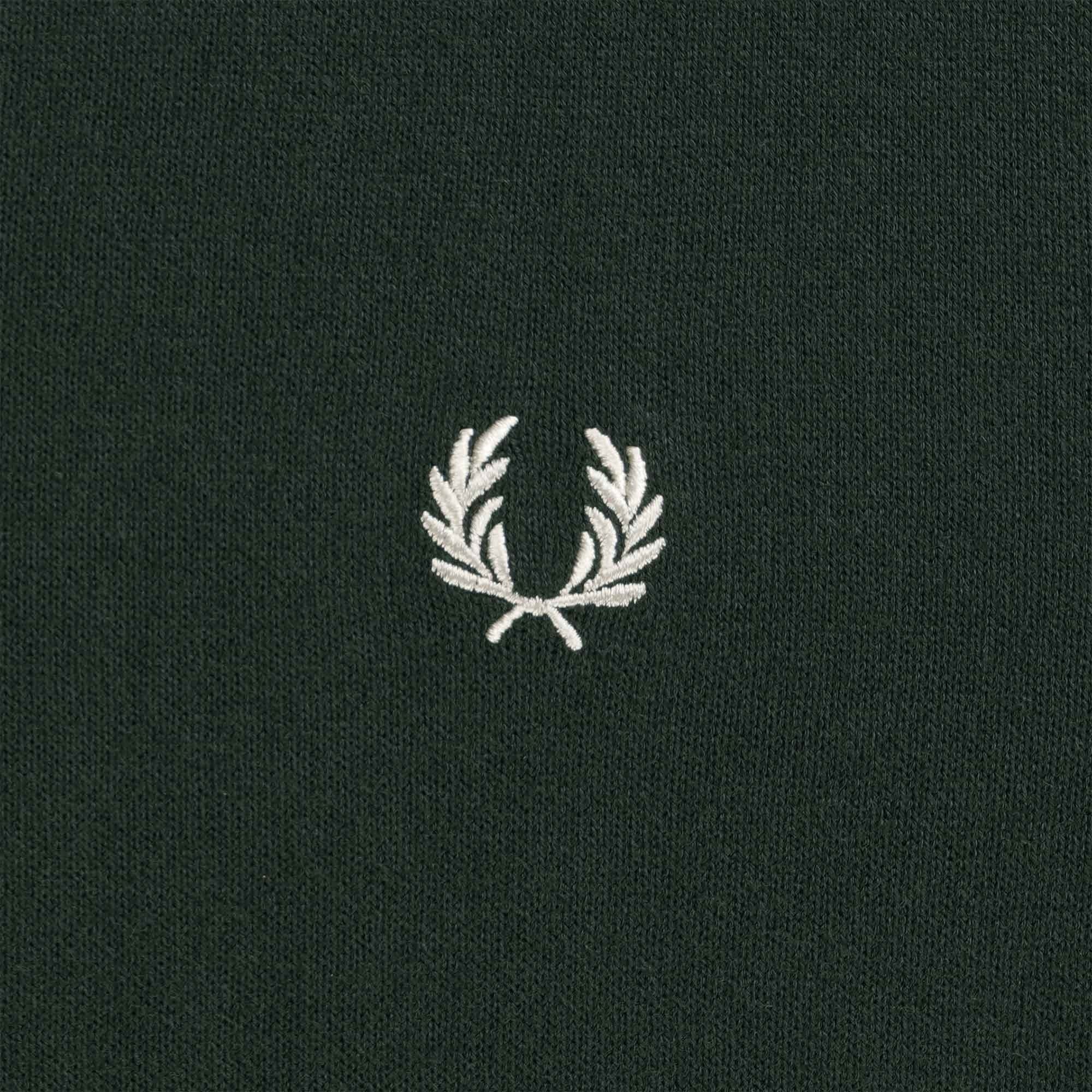 Fred Perry Classic Crew Neck Jumper - Night Green
