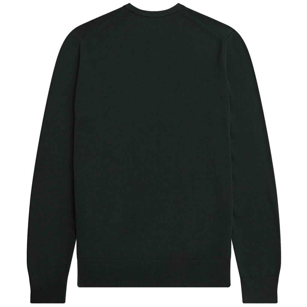 Fred Perry Classic Crew Neck Jumper - Night Green