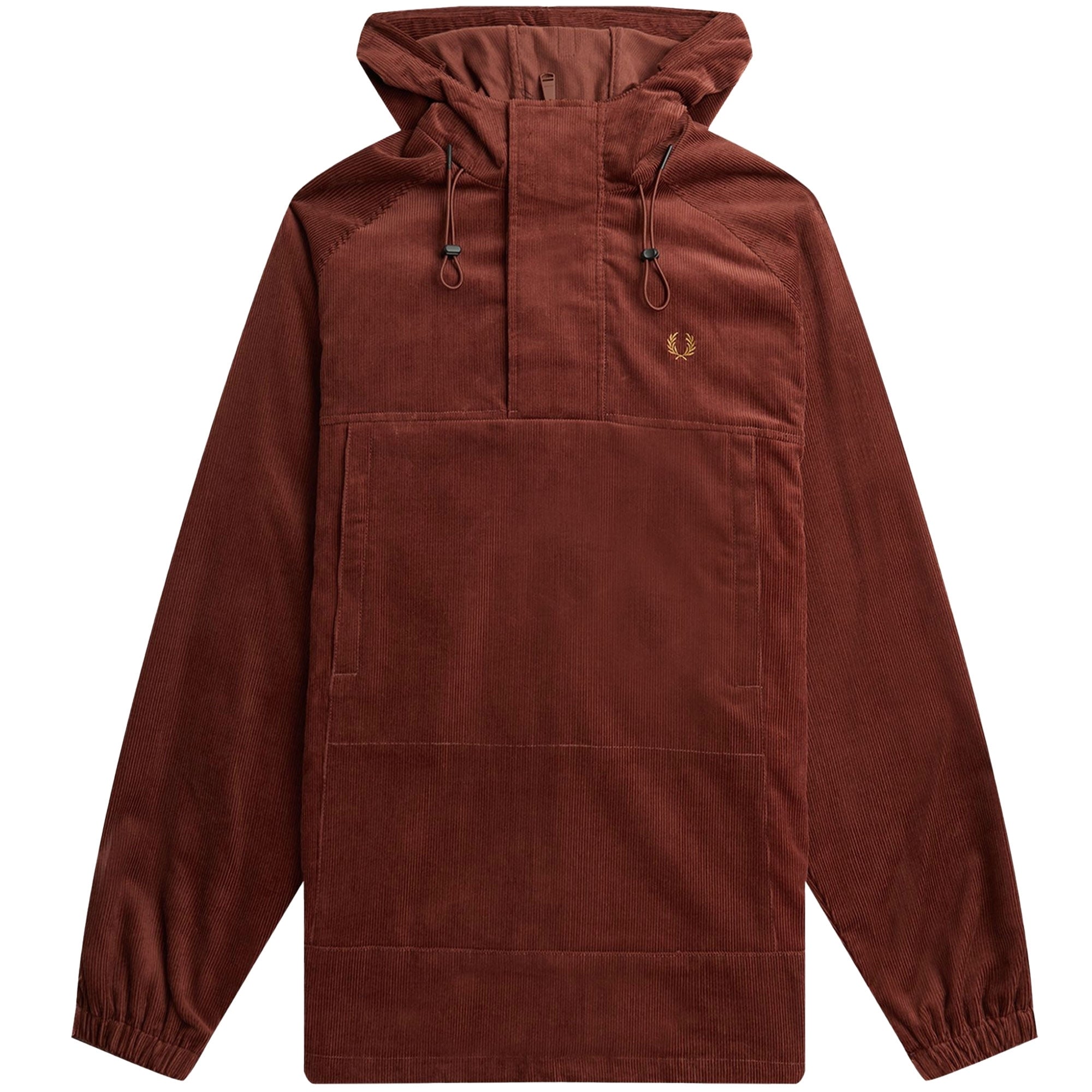Fred Perry Cord Overhead Jacket - Whiskey Brown