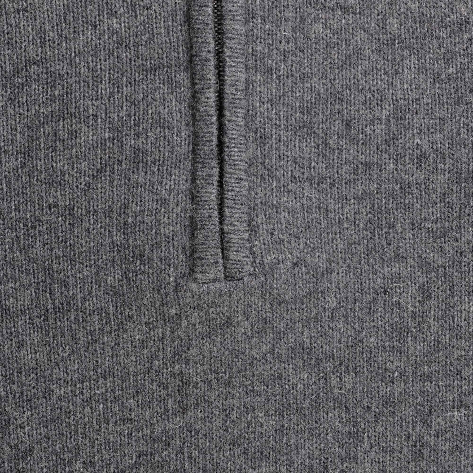 Paul and Shark Half Zip Jumper - Grey