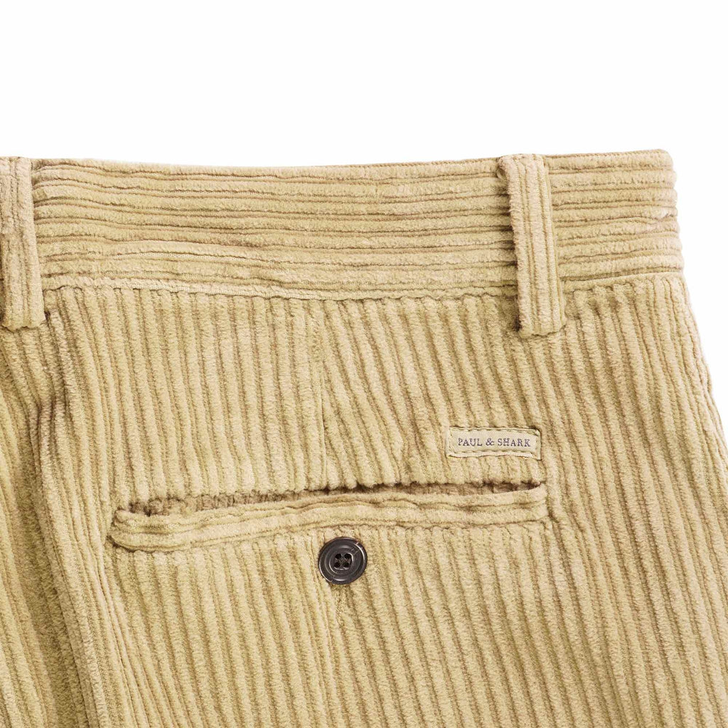 Paul and Shark Corduroy Trousers - Sand