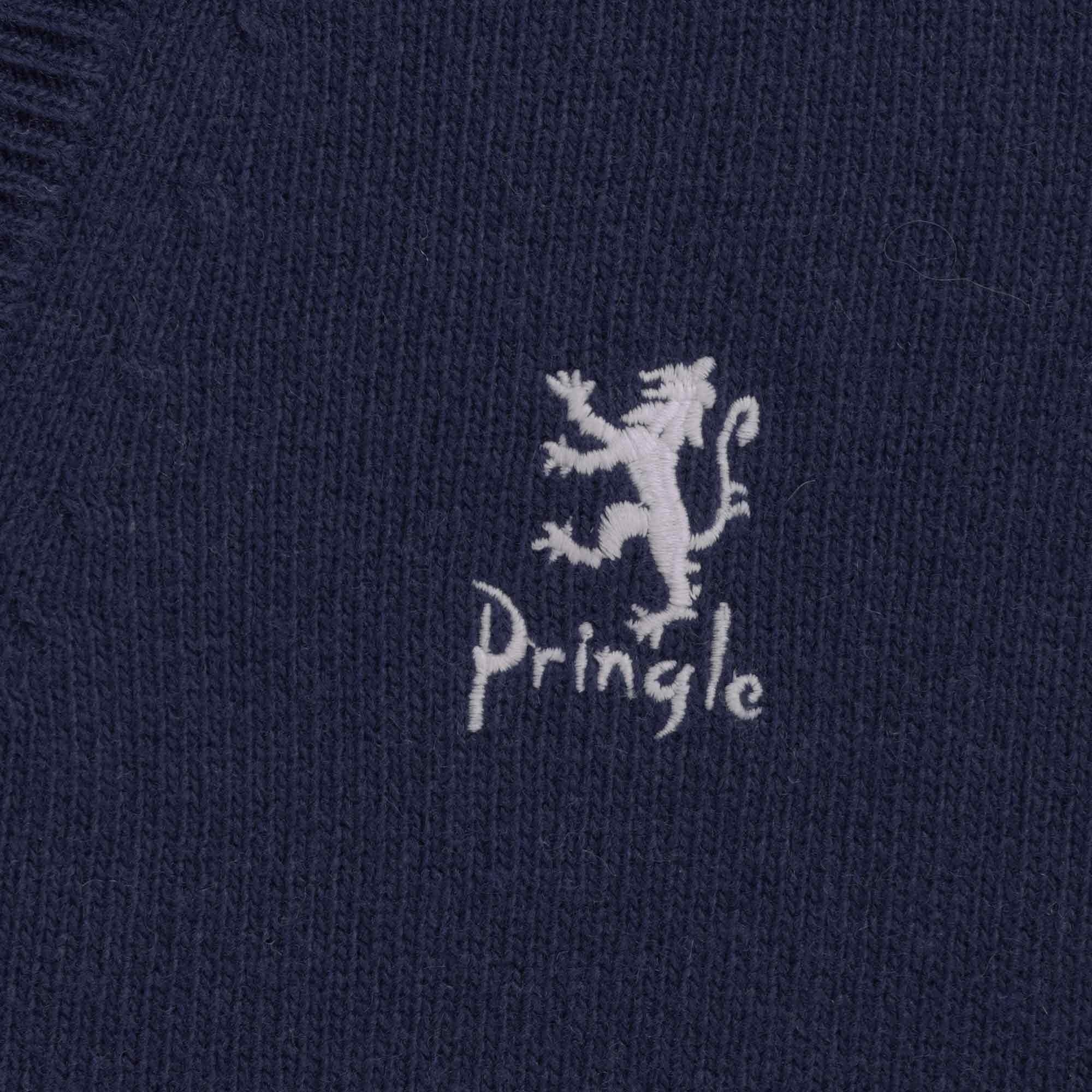 Pringle of Scotland V Neck Cardigan - Navy