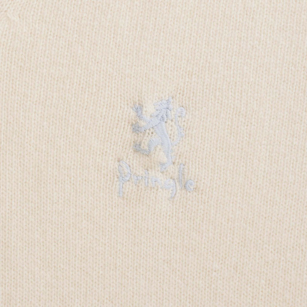 Pringle of Scotland V Neck Jumper - Ivory