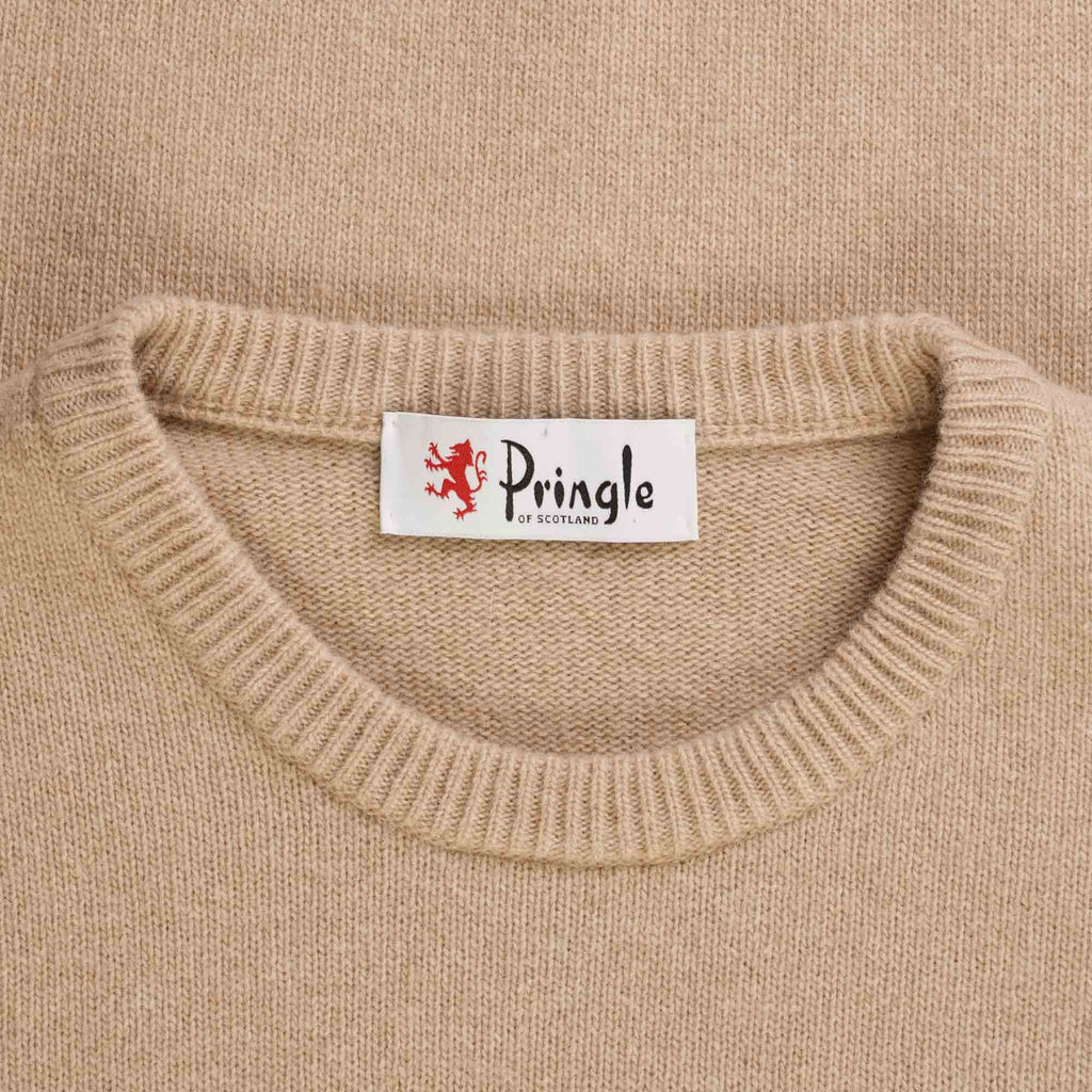 Pringle of Scotland Round Neck Jumper - Camel