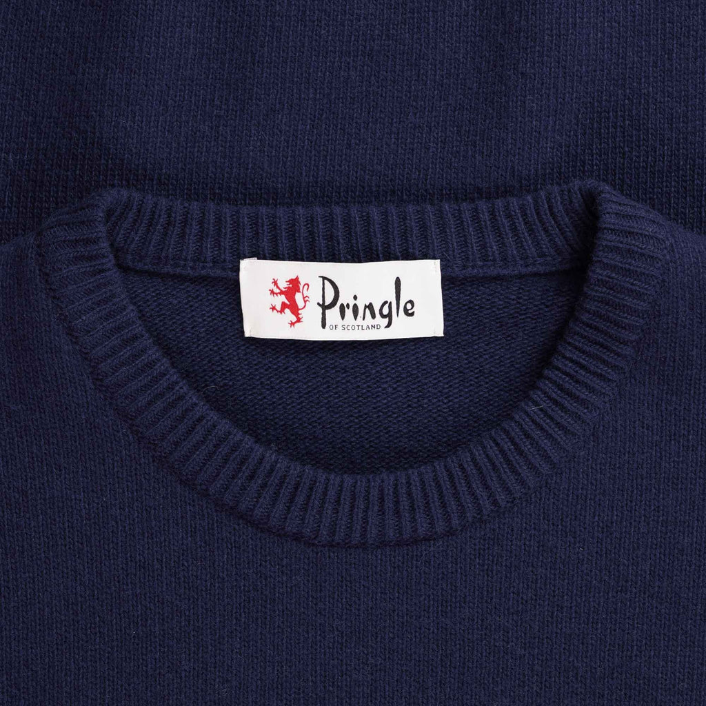 Pringle of Scotland Round Neck Jumper - Navy
