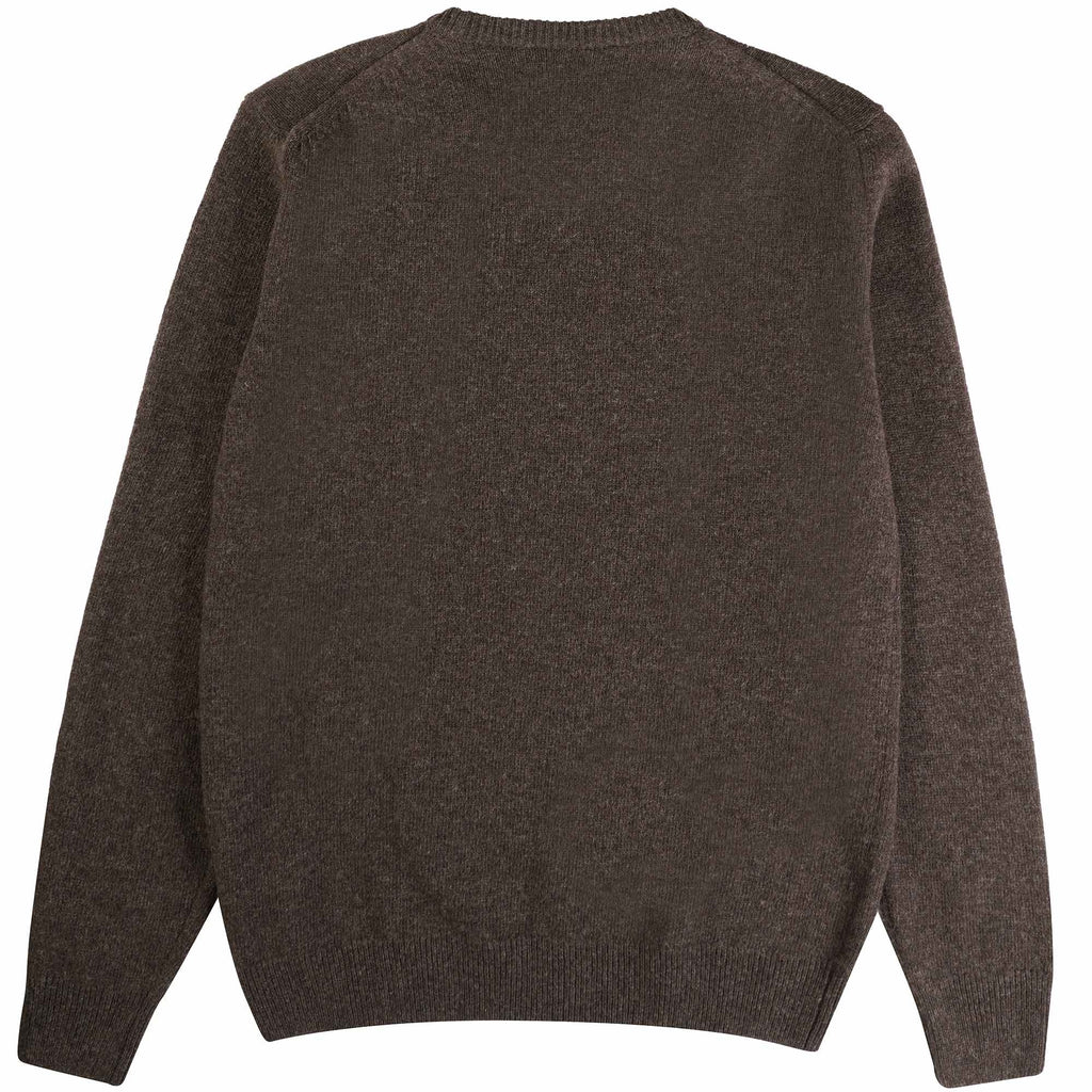 Pringle of Scotland Round Neck Jumper - Dark Brown