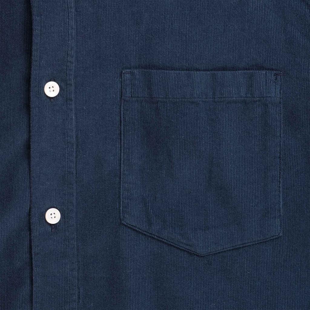 Norse Projects Osvald Corduroy Shirt - Navy