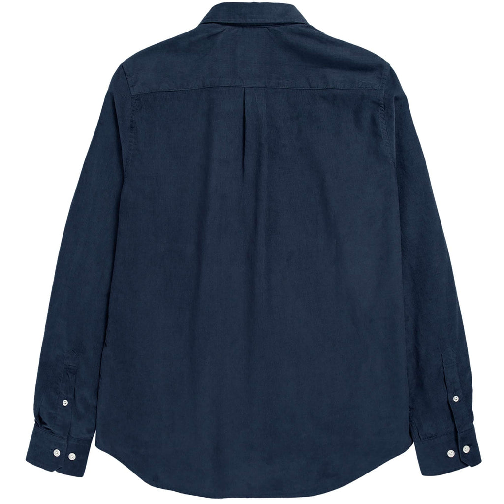 Norse Projects Osvald Corduroy Shirt - Navy