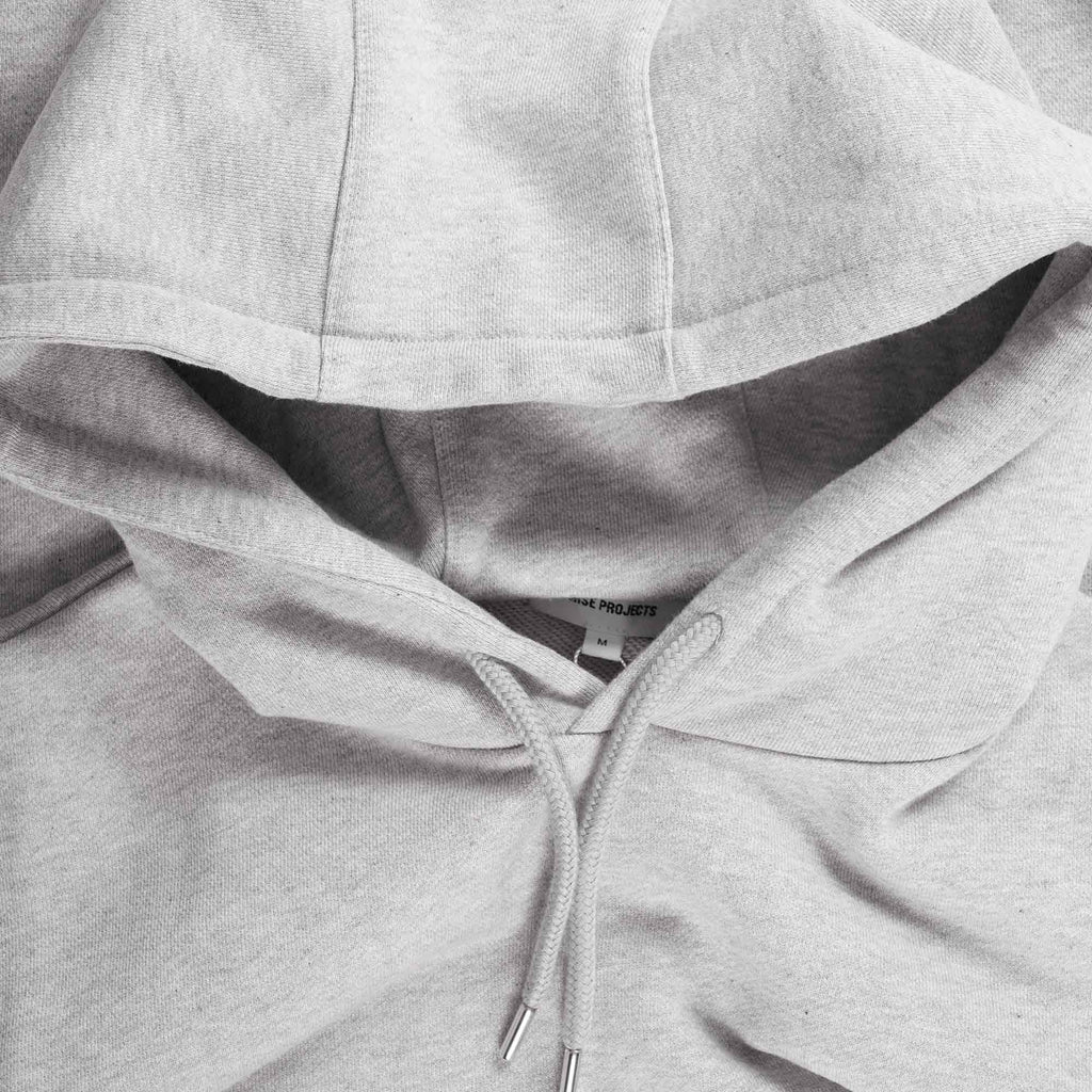 Norse Projects Vagn Classic Hoodie - Light Grey