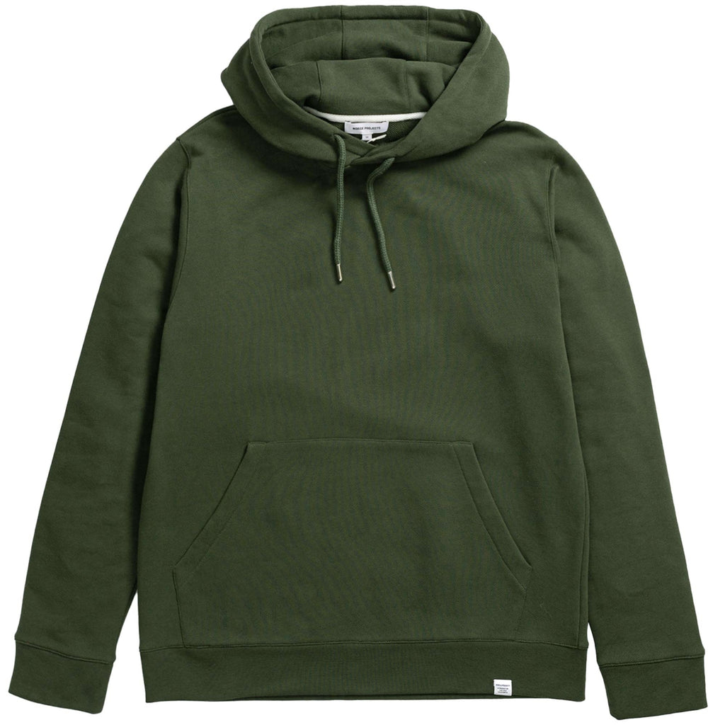 Norse Projects Vagn Classic Hoodie - Army Green