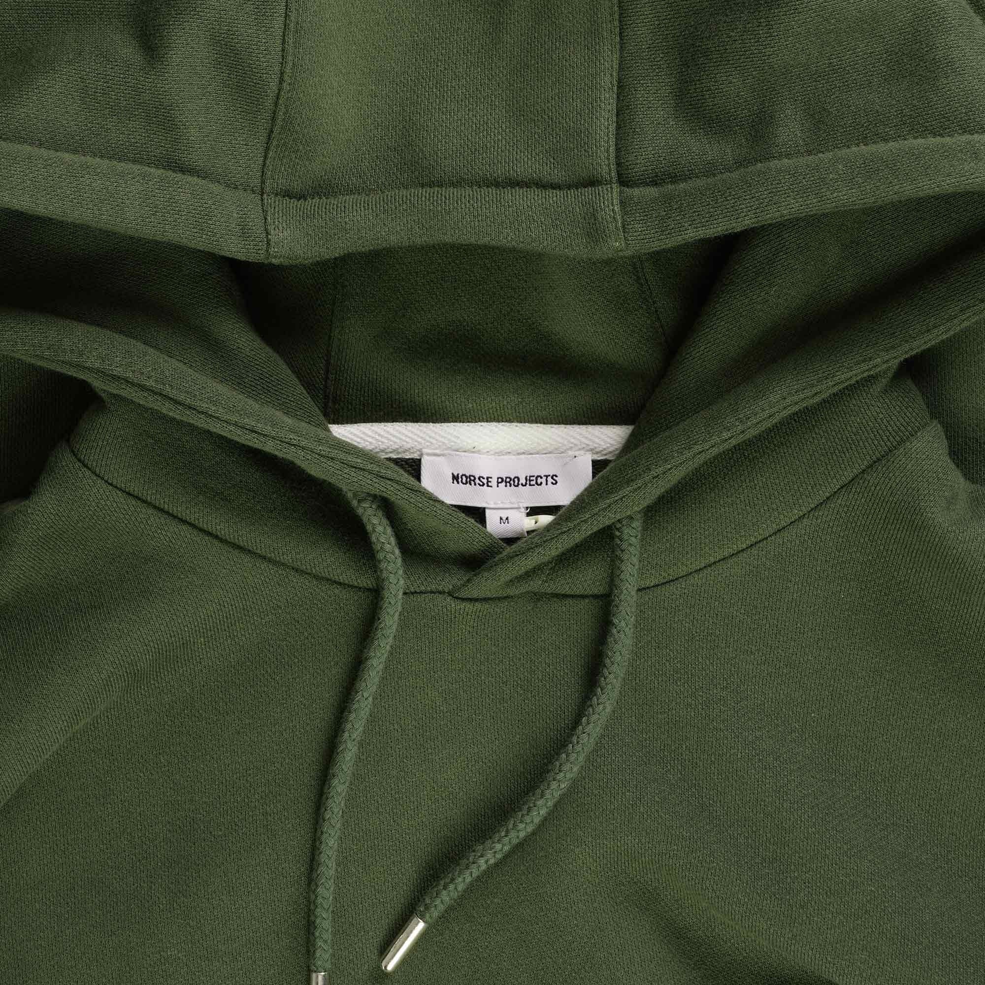 Norse Projects Vagn Classic Hoodie - Army Green