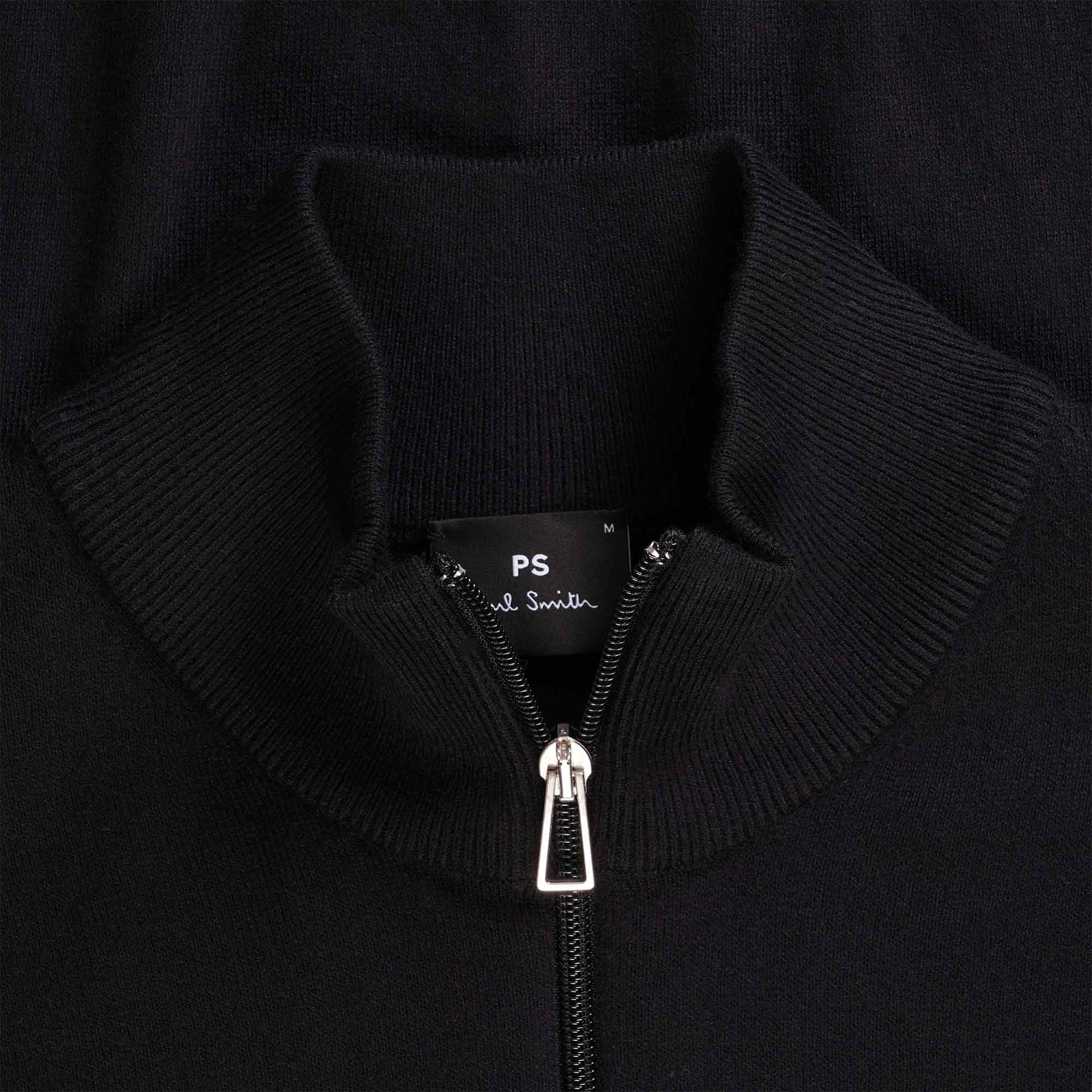 Paul Smith Half Zip Sweater - Black