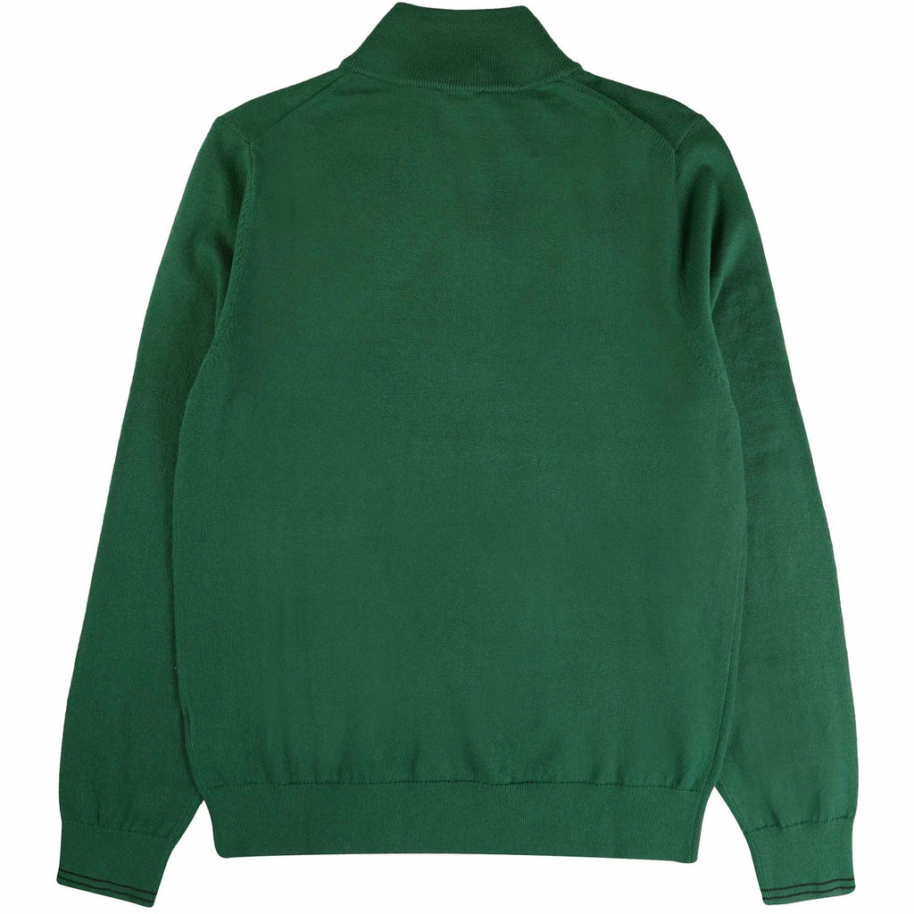 Paul Smith Half Zip Sweater - Bottle Green
