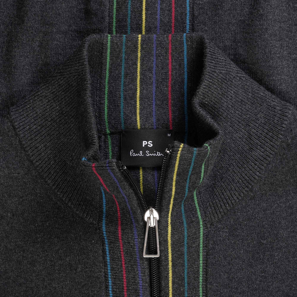 Paul Smith Sports Stripe Cardigan - Black